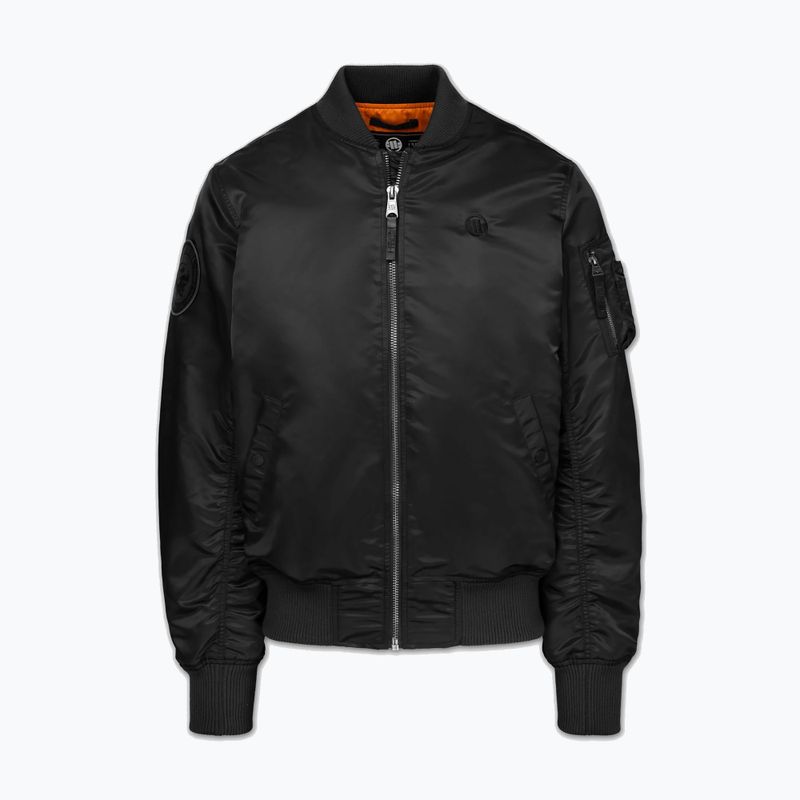Férfi kabát Pitbull Akron MA1 Flight black 6
