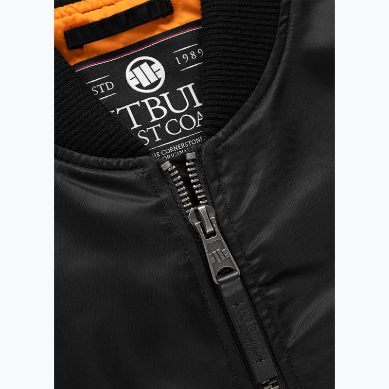 Férfi kabát Pitbull Akron MA1 Flight black 8