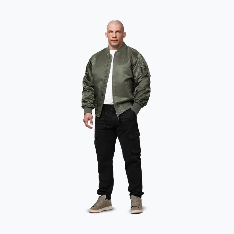 Férfi kabát Pitbull Akron MA1 Flight olive 2