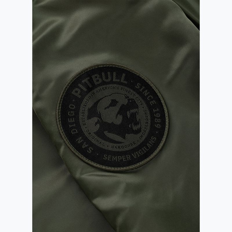 Férfi kabát Pitbull Akron MA1 Flight olive 11