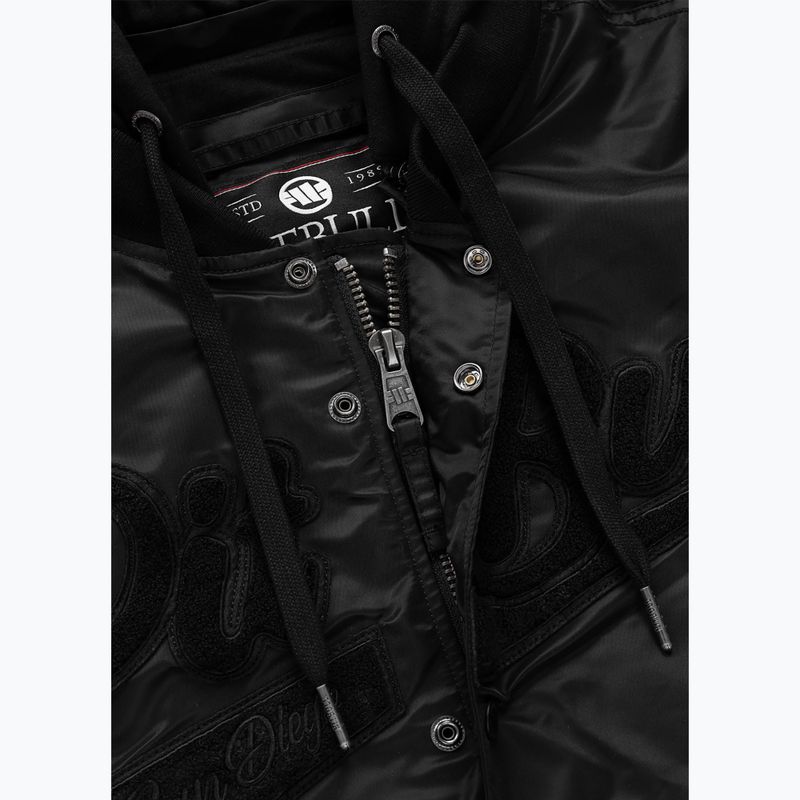 Férfi kabát Pitbull Mason San Diego Baseball Hooded black 7