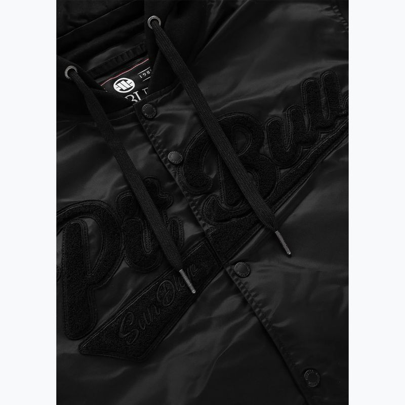 Férfi kabát Pitbull Mason San Diego Baseball Hooded black 11