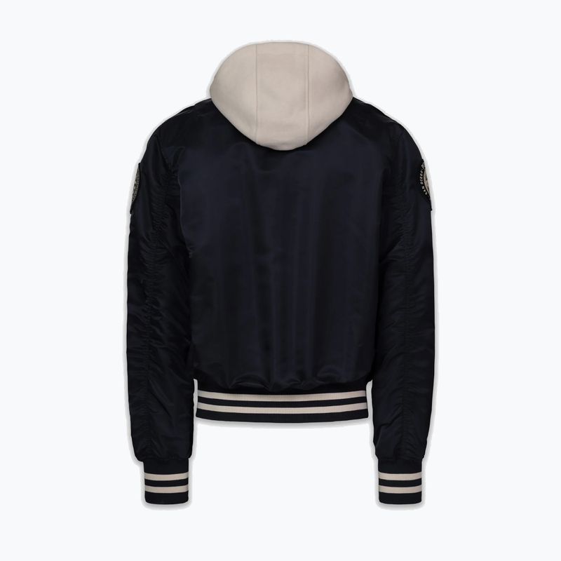 Férfi kabát Pitbull Mason San Diego Baseball Hooded dark navy/beige 5