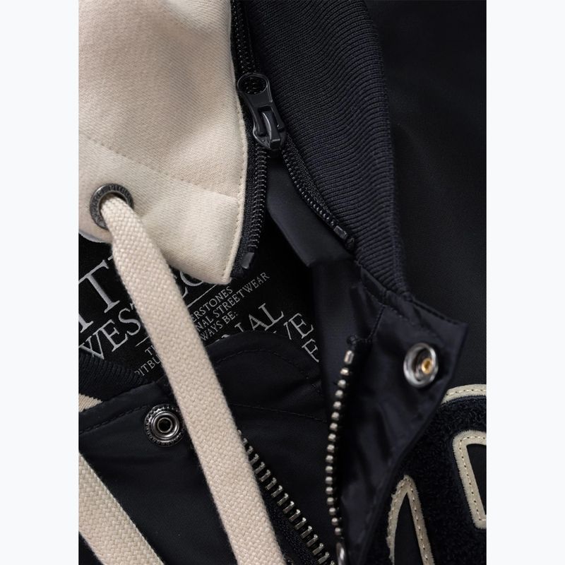 Férfi kabát Pitbull Mason San Diego Baseball Hooded dark navy/beige 10