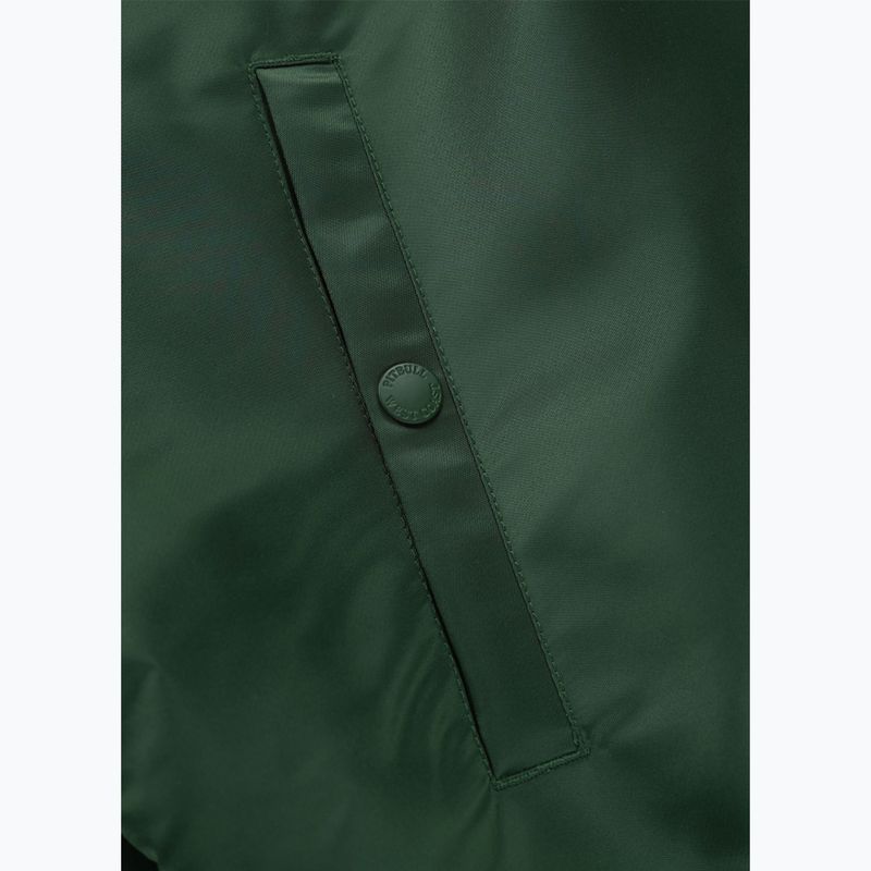 Férfi kabát Pitbull Mason San Diego Baseball Hooded bottle green/beige 12