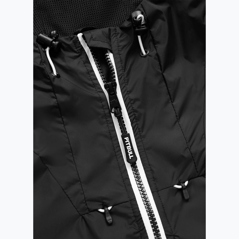 Női kabát Pitbull Aaricia Stripes Nylon Hooded black 5