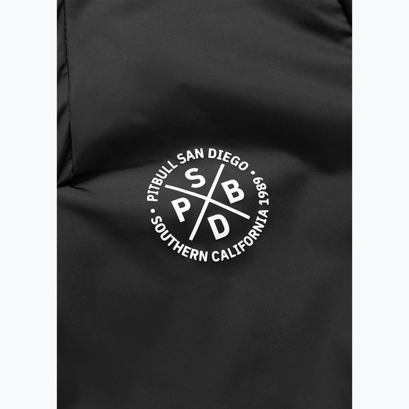 Női kabát Pitbull Aaricia Stripes Nylon Hooded black 7