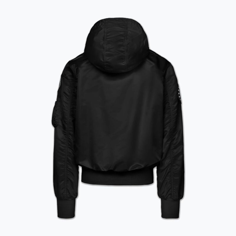 Női kabát Pitbull Angela San Diego Hooded Varsity black 7