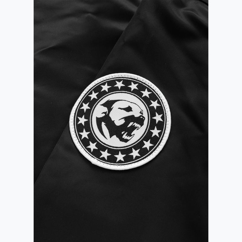 Női kabát Pitbull Angela San Diego Hooded Varsity black 9