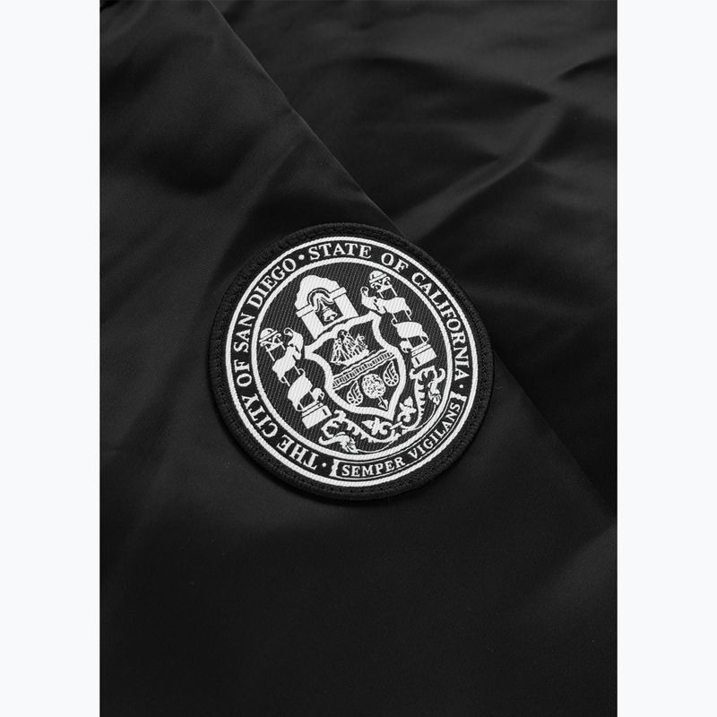 Női kabát Pitbull Angela San Diego Hooded Varsity black 10