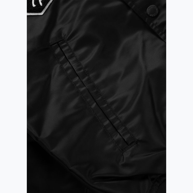 Női kabát Pitbull Angela San Diego Hooded Varsity black 12