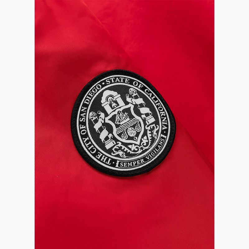 Női kabát Pitbull Angela San Diego Hooded Varsity fluo/red 11