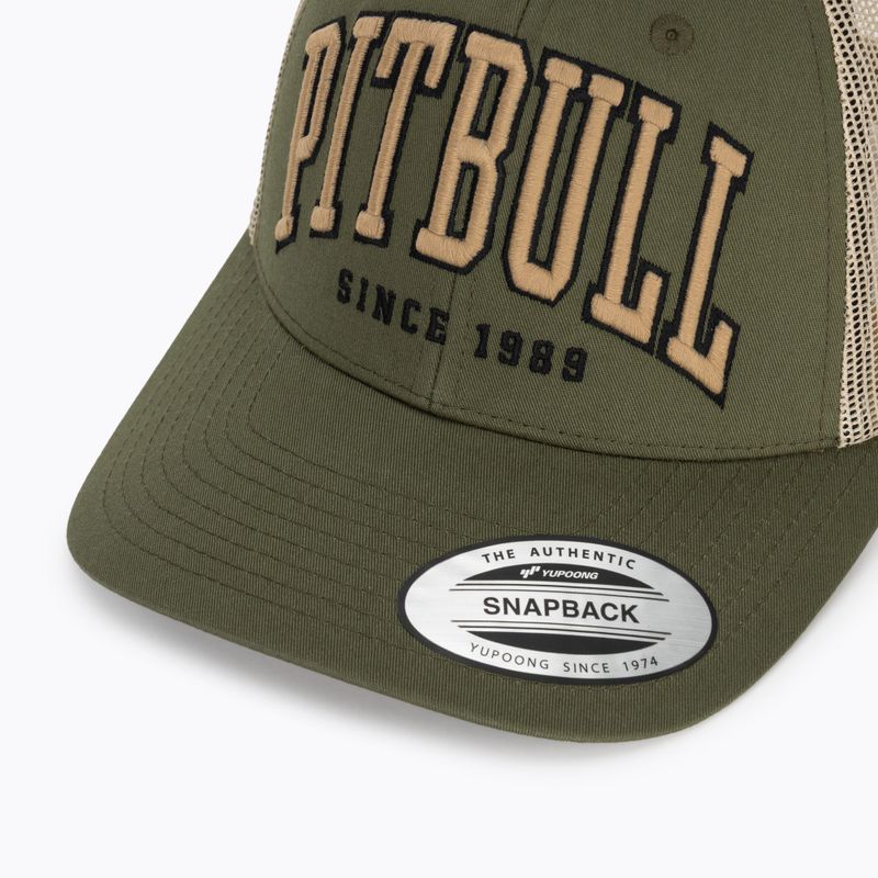 Férfi ellenzős sapka Pitbull Mesh "Pitbull Norton" Trucker Low Profile green 3