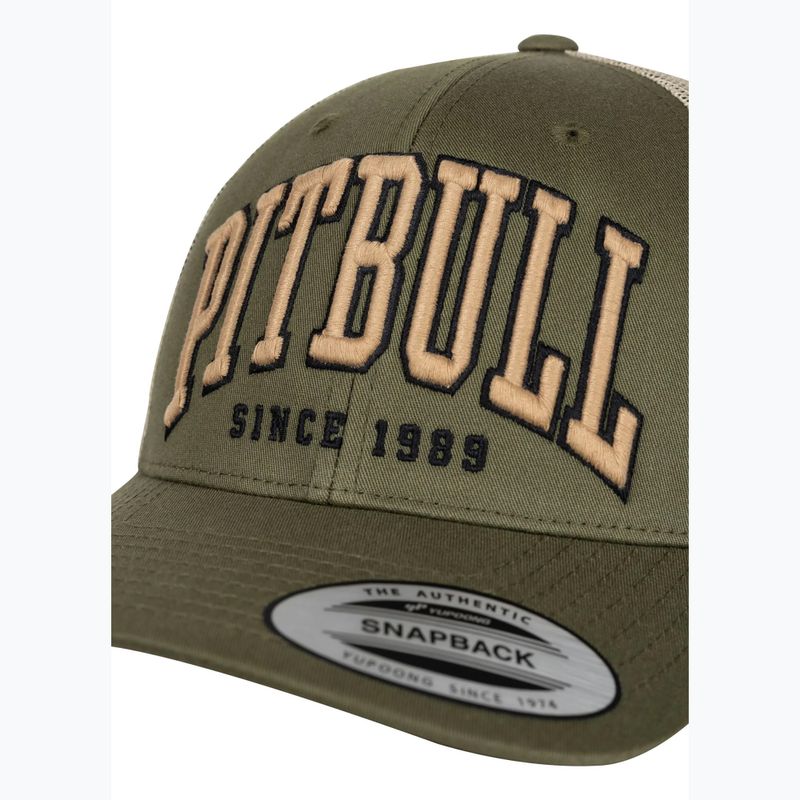 Férfi ellenzős sapka Pitbull Mesh "Pitbull Norton" Trucker Low Profile green 3
