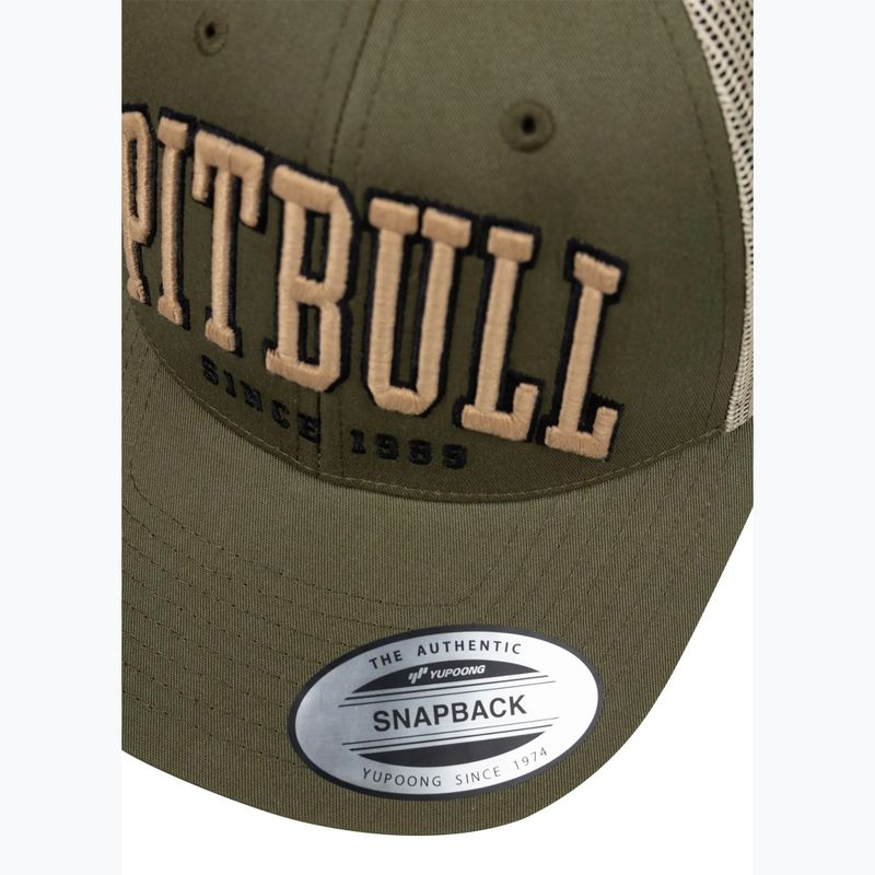 Férfi ellenzős sapka Pitbull Mesh "Pitbull Norton" Trucker Low Profile green 4