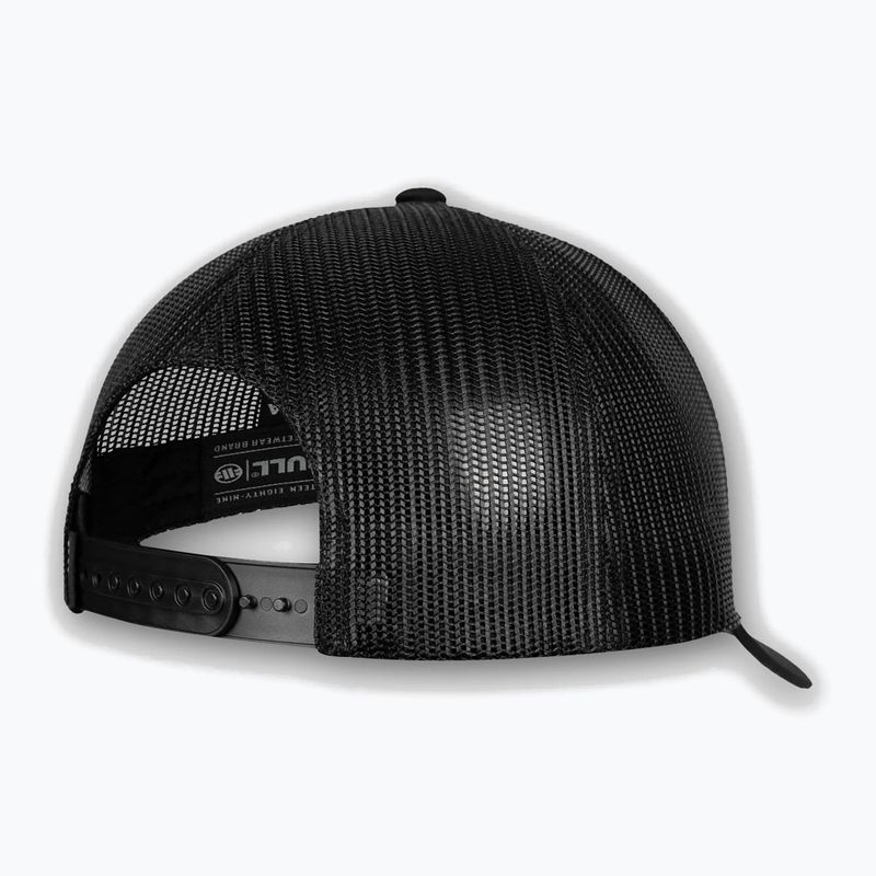 Férfi Pitbull " SO.CAL." Retro Trucker fekete/fekete/fehér baseballsapka 2