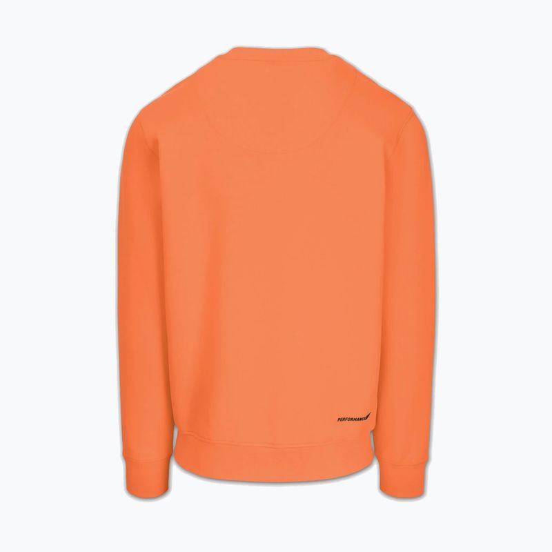 Férfi pulóver Pitbull Dogwood Crewneck Sweatshirt fluo orange 5