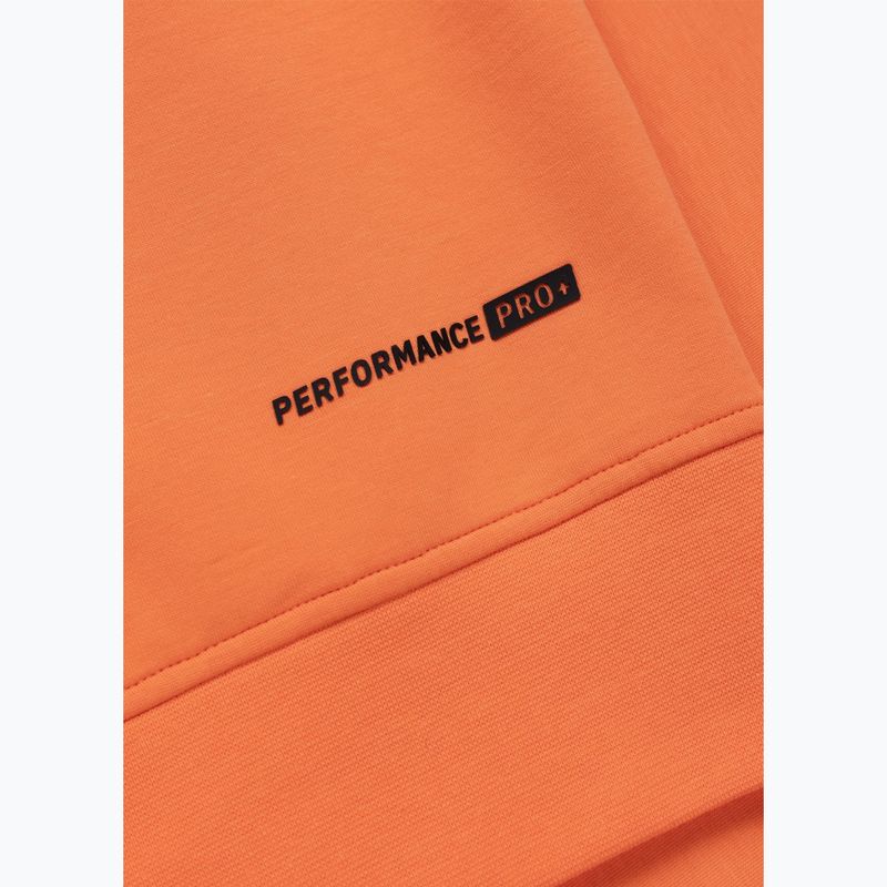 Férfi pulóver Pitbull Dogwood Crewneck Sweatshirt fluo orange 9