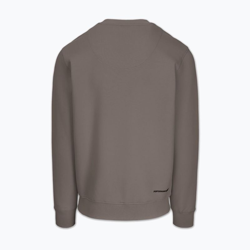 Férfi pulóver Pitbull Dogwood Crewneck Sweatshirt taupe 5