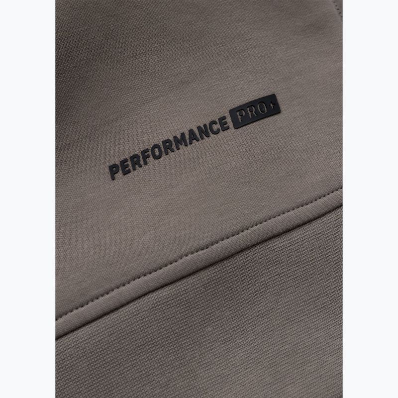 Férfi pulóver Pitbull Dogwood Crewneck Sweatshirt taupe 9