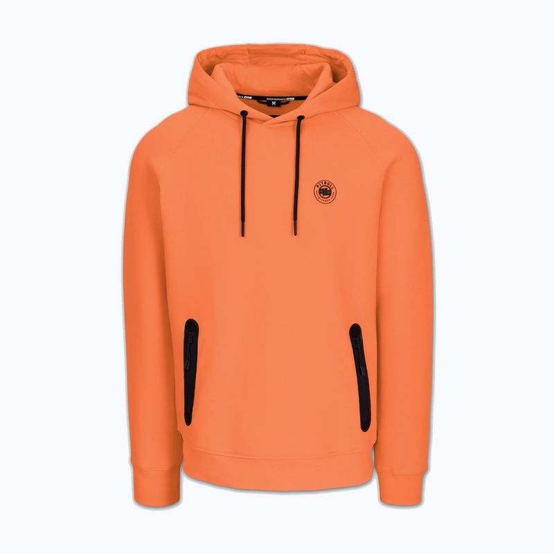 Férfi pulóver Pitbull Dogwood Hooded Sweatshirt fluo orange 4