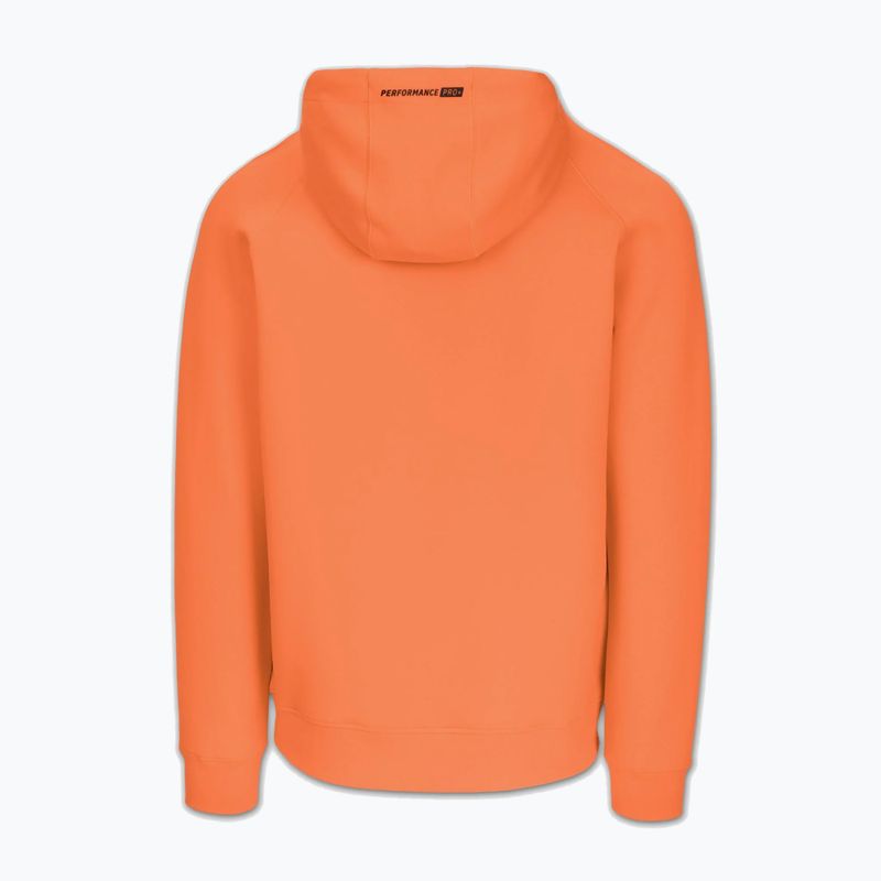 Férfi pulóver Pitbull Dogwood Hooded Sweatshirt fluo orange 5