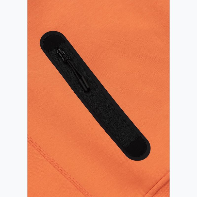 Férfi pulóver Pitbull Dogwood Hooded Sweatshirt fluo orange 7