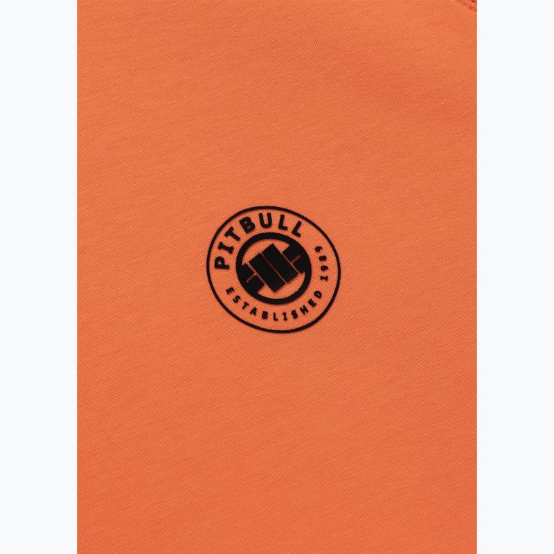 Férfi pulóver Pitbull Dogwood Hooded Sweatshirt fluo orange 8