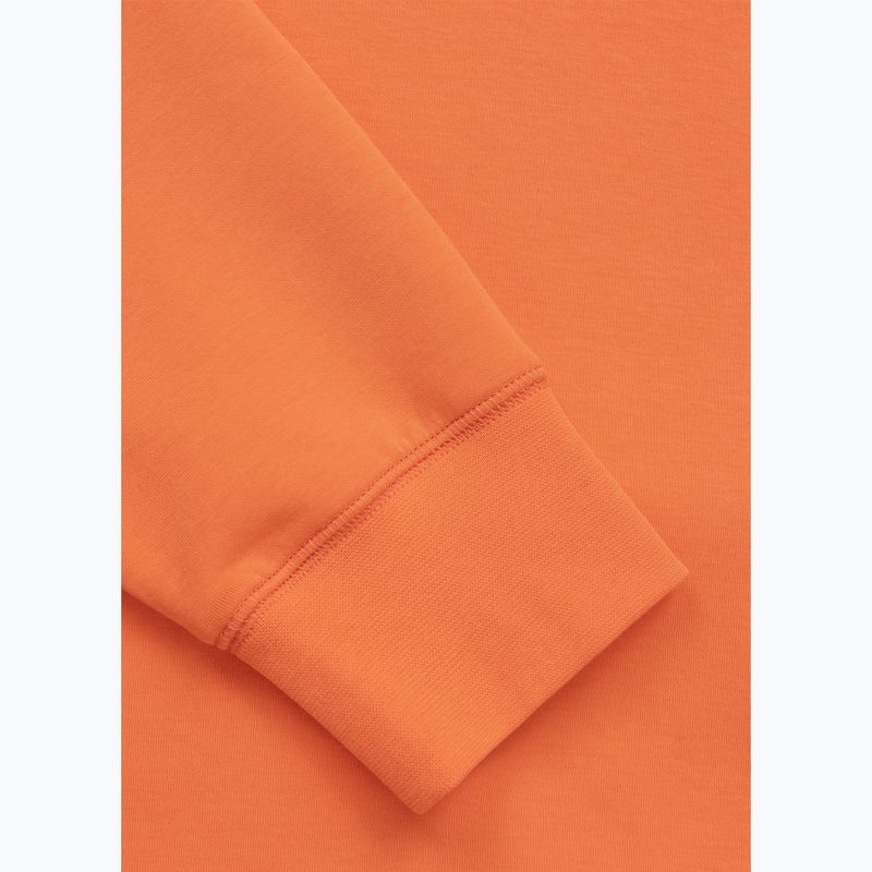 Férfi pulóver Pitbull Dogwood Hooded Sweatshirt fluo orange 10