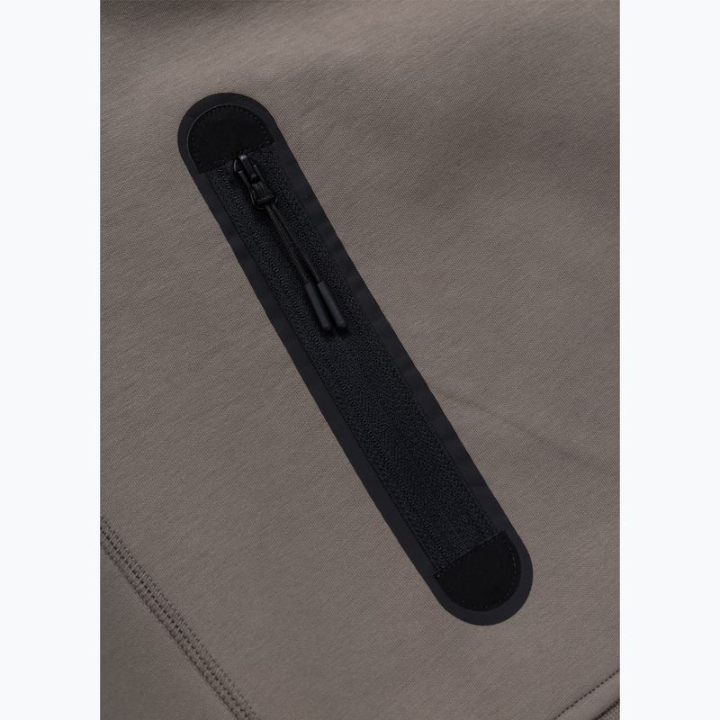 Férfi pulóver Pitbull Dogwood Hooded Sweatshirt taupe 7