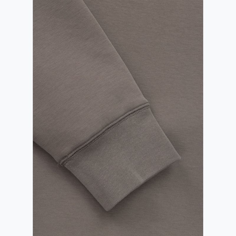 Férfi pulóver Pitbull Dogwood Hooded Sweatshirt taupe 10