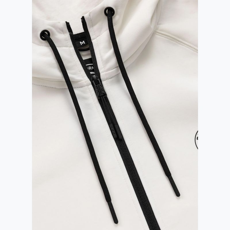 Férfi pulóver Pitbull Dogwood Hooded Zip Sweatshirt off white 8