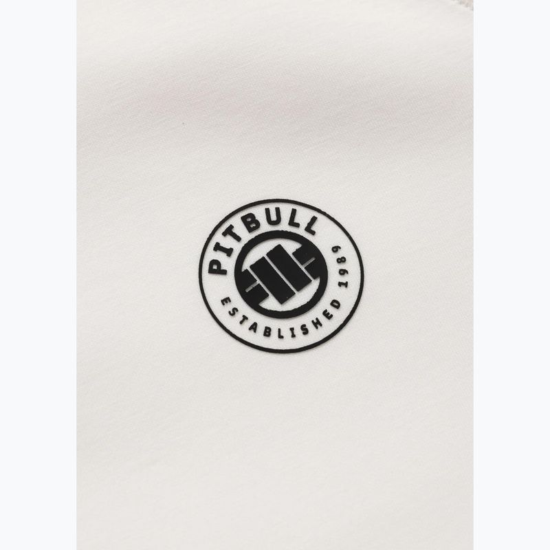 Férfi pulóver Pitbull Dogwood Hooded Zip Sweatshirt off white 12