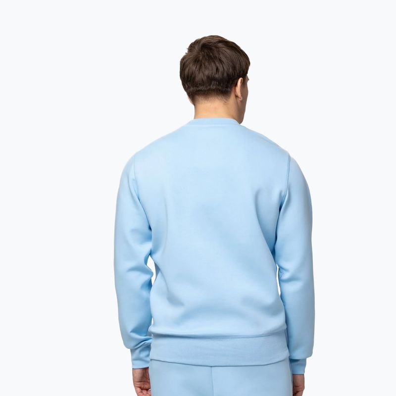 Férfi pulóver Pitbull Sampson Crewneck Sweatshirt sky blue 3