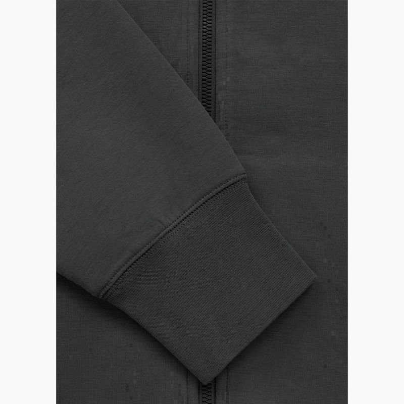 Férfi pulóver Pitbull Sampson Zip grey/green 8