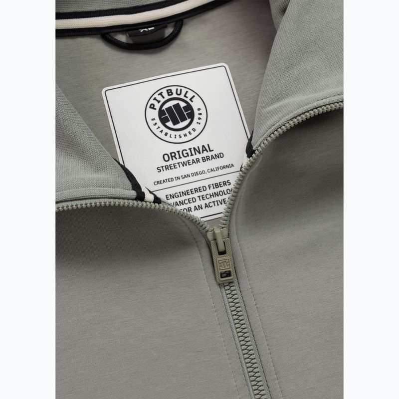 Férfi pulóver Pitbull Sampson Zip grey/harbour 8