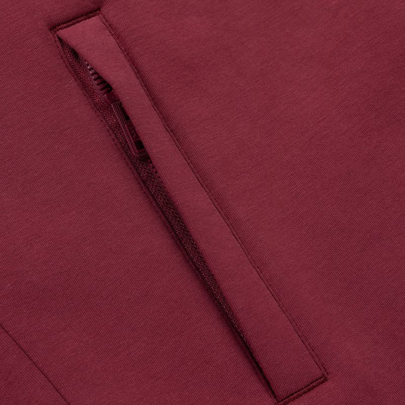 Férfi pulóver Pitbull Sampson Zip burgundy 6