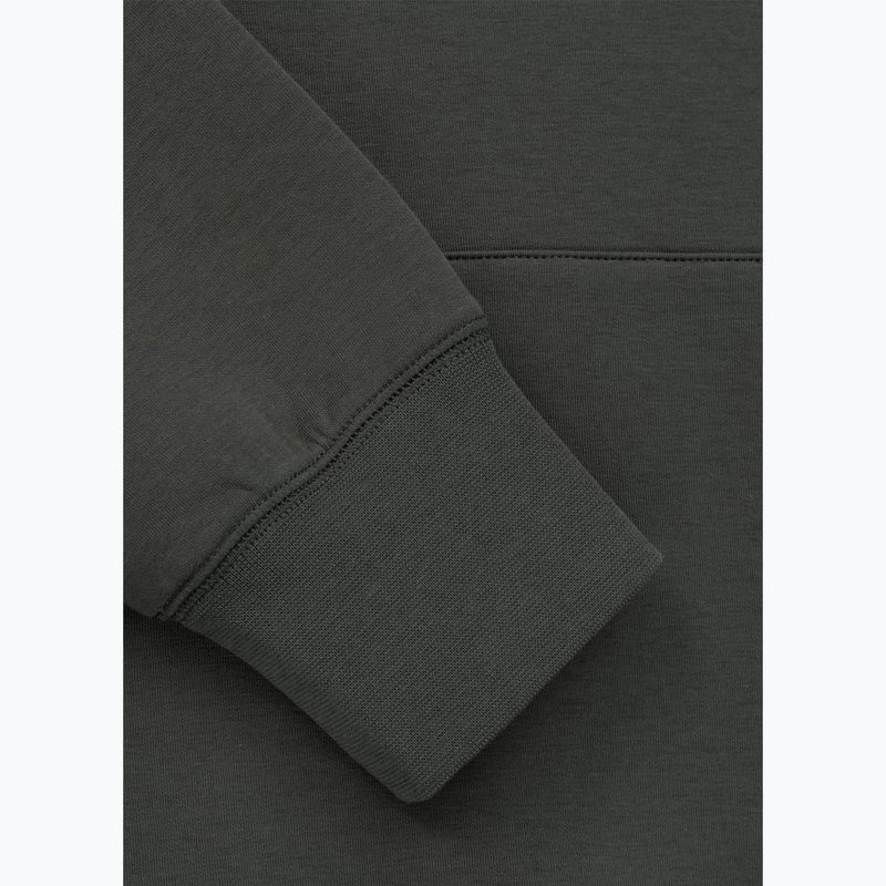 Férfi pulóver Pitbull Sampson Hooded Sweatshirt grey/green 8