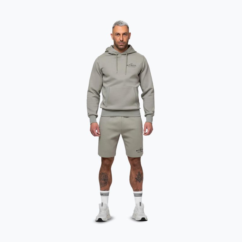 Férfi pulóver Pitbull Sampson Hooded Sweatshirt grey/harbour 2