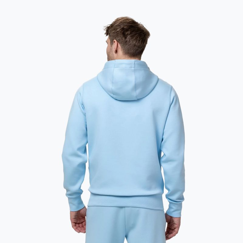 Férfi pulóver Pitbull Sampson Hooded Sweatshirt sky blue 3