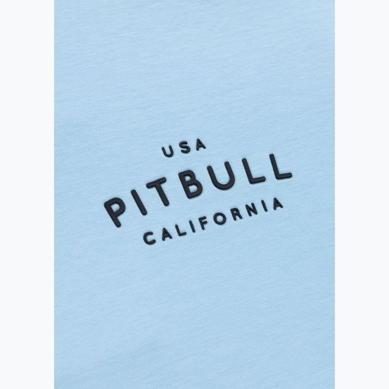 Férfi pulóver Pitbull Sampson Hooded Sweatshirt sky blue 10