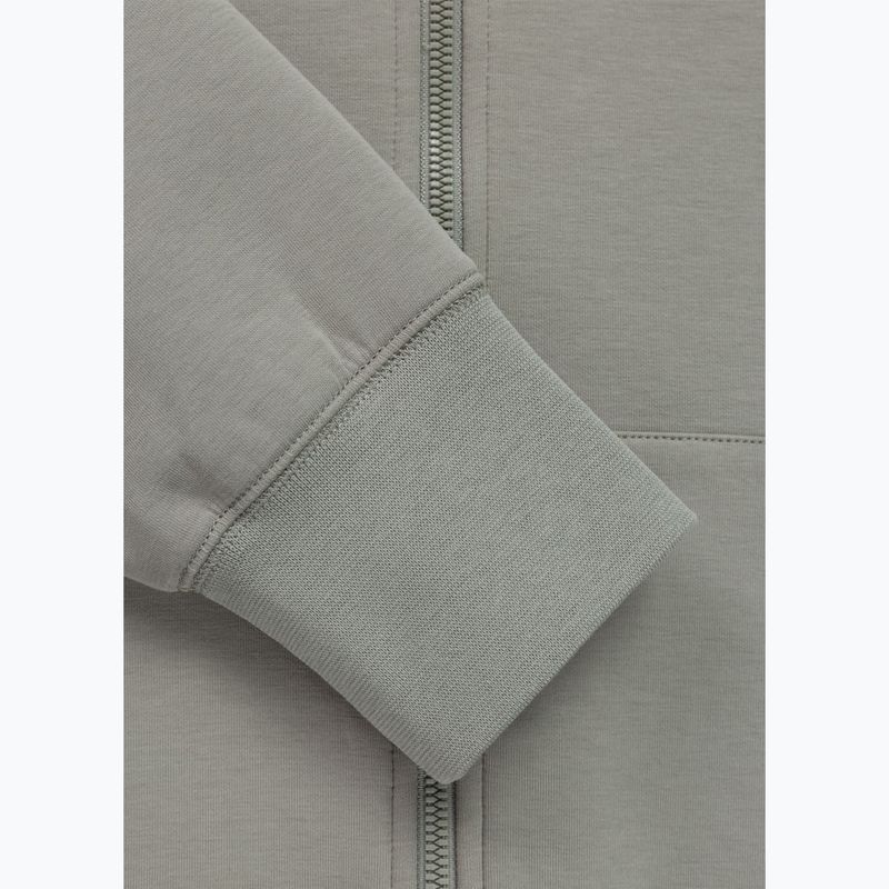 Férfi pulóver Pitbull Sampson Hooded Zip Sweatshirt grey/harbour 8