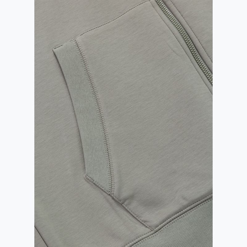 Férfi pulóver Pitbull Sampson Hooded Zip Sweatshirt grey/harbour 9