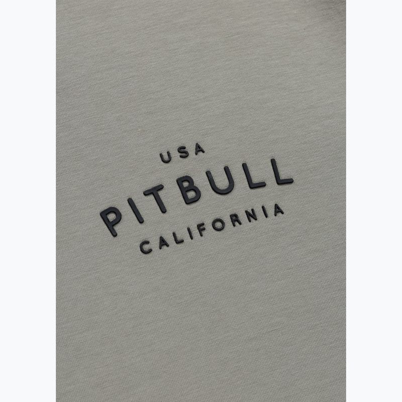 Férfi pulóver Pitbull Sampson Hooded Zip Sweatshirt grey/harbour 10