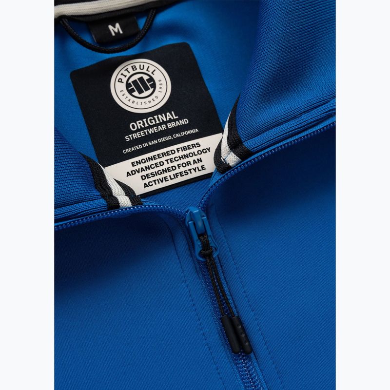 Férfi pulóver Pitbull Track Jacket Powers azure blue 5