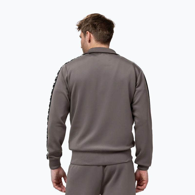 Férfi pulóver Pitbull Track Jacket Powers taupe 3