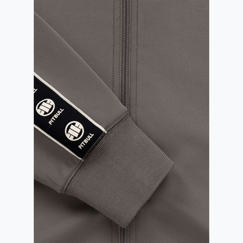 Férfi pulóver Pitbull Track Jacket Powers taupe 8