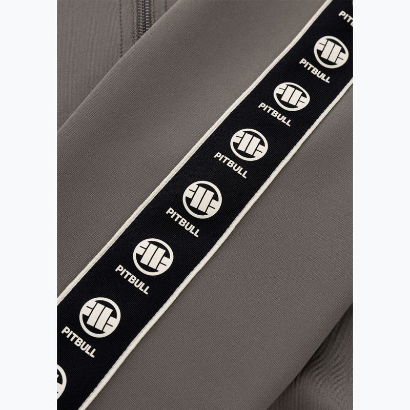 Férfi pulóver Pitbull Track Jacket Powers taupe 9