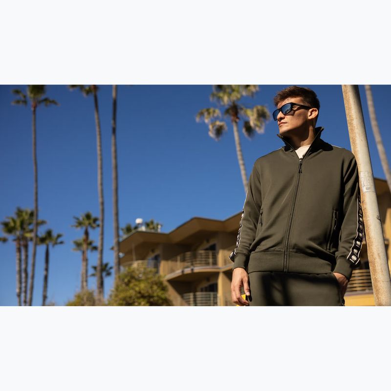 Férfi pulóver Pitbull Track Jacket Powers old green 9