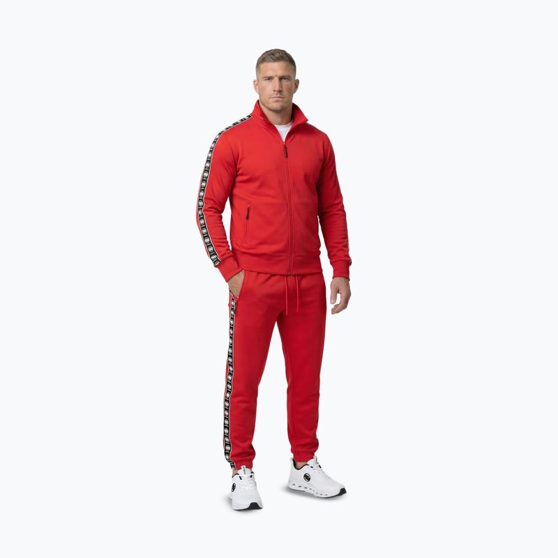 Férfi nadrág Pitbull Track Powers fluo/red 2